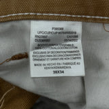 Dickies Carpenter Pants - 38W 34L Brown Cotton