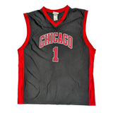 Chicago Bulls NBA Jersey - 2XL Black Polyester