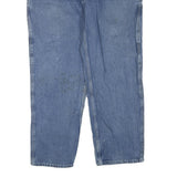 CARHARTT Mens Blue Regular Fit Denim Jeans W42 L32 Workwear Cotton Blend