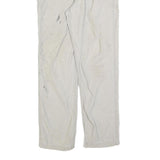 CARHARTT Mens Relaxed Cotton Blend Beige Straight Work Trousers W32 L32 Durable