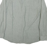 NAUTICA Mens Grey Cotton Blend Shirt 2XL Casual Long Sleeve Button