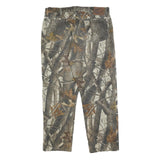 WRANGLER Mens Cotton Camouflage Regular Fit Straight Leg Trousers W38 L30