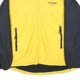 POLO SPORT RALPH LAUREN Mens Yellow & Black Track Jacket M Nylon Zip Plain