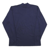 RUSSELL ATHLETIC Mens Blue Long Sleeve Crew Neck Classic T-Shirt M Cotton