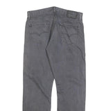 LEVI'S 514 Classic Mens Jeans Grey Classic Straight Denim W35 L32 Zip