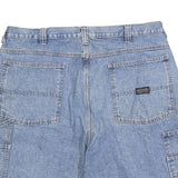 WRANGLER Mens Denim Blue Casual Shorts XL W38 Cotton Blend Relaxed Fit