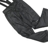NORTH LAND Womens Black Dungarees Regular Polyester Blend XL W34 L30 Outdoor