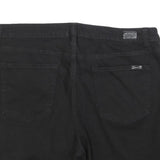 7 FOR ALL MANKIND Womens Black Casual Shorts XL W38 Cotton Blend Stylish Fit