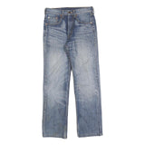 LEVI'S 524 Mens Jeans Blue Regular Straight Denim Medium W30 L32 Classic Fit Zip