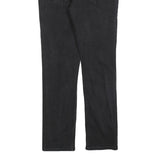 LEVI'S 511 Slim Mens Jeans Black Slim Skinny Denim Raw W34 L32 Stretch Zip