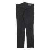 LEVI'S 511 Slim Mens Jeans Black Slim Skinny Denim Raw W34 L32 Stretch Zip
