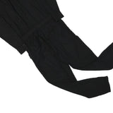 MARC O'POLO Womens Black Playsuit Cotton Blend S Buttoned Collar Casual Jumpsuit