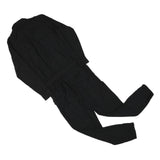 MARC O'POLO Womens Black Playsuit Cotton Blend S Buttoned Collar Casual Jumpsuit