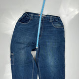 Boxx Hip Hop Carpenter Jeans - 32W 32L Blue Cotton