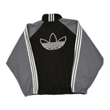 Adidas Jacket - Large Black Polyester