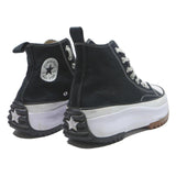 CONVERSE Run Star Hike Womens Black Canvas UK 8 Platform Trainers Unique Sole