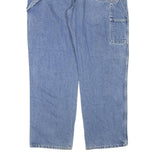 DICKIES Mens Regular Fit Blue Denim Jeans W42 L32 Workwear Casual Cotton Blend