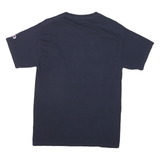 CHAMPION Mens Navy Blue University Of Illinois Chicago Graphic T-Shirt M Short