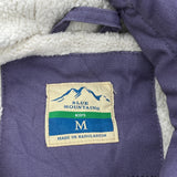 Blue Mountain Workwear Jacket - Medium Purple Polyester