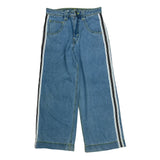 Alab Wide Leg Jeans - 31W 28L Blue Denim