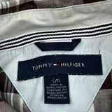 Tommy Hilfiger Checked Shirt - Large Brown Cotton