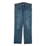 501 Levis Jeans - 34W 30L Blue Cotton