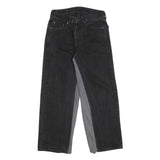 LEVI'S 505 Mens Jeans Black Loose Straight Denim Medium W30 L30 Classic Style