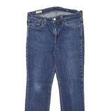 LEVI'S Mens Slim Blue Denim Cotton Blend Jeans W30 L28 Classic Zip Pocket