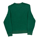 Tommy Hilfiger Sweatshirt - Small Green Cotton