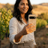 London Fog Forage Google Pixel 10/10 Pro Case - Lifestyle photo showing phone case in use