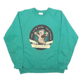 PENMANS Womens Green The Sick Kids Telethon Cotton Blend Sweatshirt L