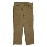 Wrangler Carpenter Pants - 36W 32L Khaki Cotton