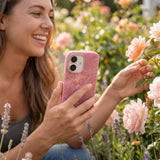 Bubblegum Pink Flora iPhone 17 Case - 8442722943064_lifestyle_1773808762254_v2.jpg