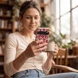 Seashell Flower Stack Google Pixel 10/10 Pro Case - Lifestyle photo showing phone case in use