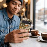 Seashell Fall Berries Google Pixel 10/10 Pro Case - Lifestyle photo showing phone case in use