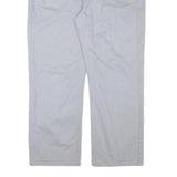LEVI'S Mens Cotton Blend White Regular Straight Fit Trousers W40 L28 Casual