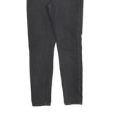 LEVI'S 721 Womens Jeans Black Slim Skinny Denim W29 L30 Premium Stretch