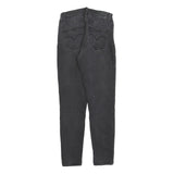 LEVI'S 721 Womens Jeans Black Slim Skinny Denim W29 L30 Premium Stretch