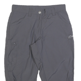 MAMMUT Womens Shorts Grey Sports Casual UK 10 W30 Polyester Blend Lightweight