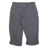 MAMMUT Womens Shorts Grey Sports Casual UK 10 W30 Polyester Blend Lightweight