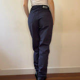 Dolce & Gabbana Trousers - 25W UK 6 Navy Cotton Blend