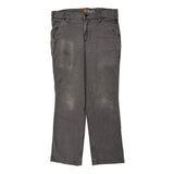 Carhartt Carpenter Pants - 32W 30L Gray Cotton