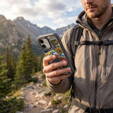Clear Trail Stickers iPhone 17 Case With Noir Ridge (MagSafe included) - 8465019928664_lifestyle_1773812940479_v0.jpeg