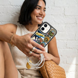 Clear Trail Stickers iPhone Air Case With Noir Ridge (MagSafe included)