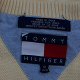 Tommy Hilfiger Sweater Vest - XL Yellow Cotton