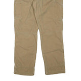 CARHARTT Mens Cotton Blend Beige Regular Fit Straight Leg Trousers W36 L31