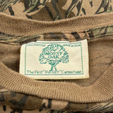 Made In USA Mossy Oak Long Sleeve T-Shirt - Large Camo Cotton