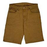 Dickies Carpenter Shorts - 32W 11L Brown Cotton Blend