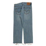 501 Levis Jeans - 34W 30L Light Wash Denim