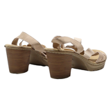 RIEKER Strappy Heels Pink Leather Womens UK 7